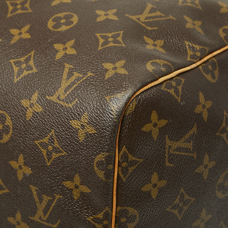 ルイ ヴィトン モノグラム キーポル55 ボストンバッグ トラベルバッグ M41424 ブラウン PVC レザー レディース LOUIS VUITTON 【中古】