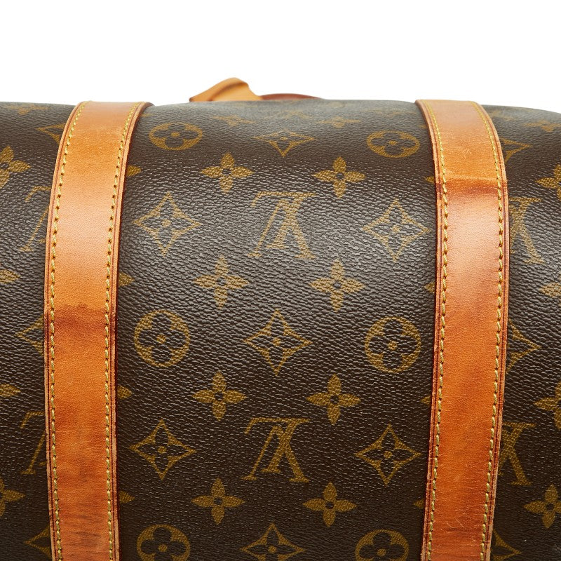 ルイ ヴィトン モノグラム キーポル55 ボストンバッグ トラベルバッグ M41424 ブラウン PVC レザー レディース LOUIS VUITTON 【中古】