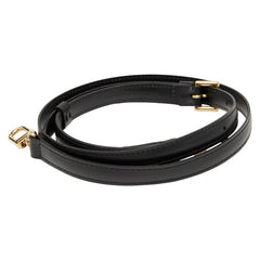 ルイ ヴィトン ショルダーストラップ ブラック ゴールド レザー メッキ レディース LOUIS VUITTON 【中古】