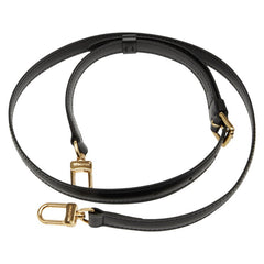 ルイ ヴィトン ショルダーストラップ ブラック ゴールド レザー メッキ レディース LOUIS VUITTON 【中古】