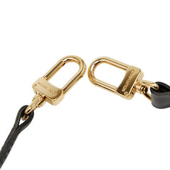 ルイ ヴィトン ショルダーストラップ ブラック ゴールド レザー メッキ レディース LOUIS VUITTON 【中古】