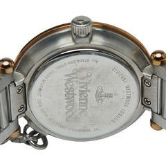 ヴィヴィアンウエストウッド オーブ 腕時計 クオーツ シルバー文字盤 ステンレススチール メッキ レディース Vivienne Westwood 【中古】