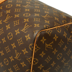 ルイ ヴィトン モノグラム キーポル55 ボストンバッグ トラベルバッグ M41424 ブラウン PVC レザー レディース LOUIS VUITTON 【中古】