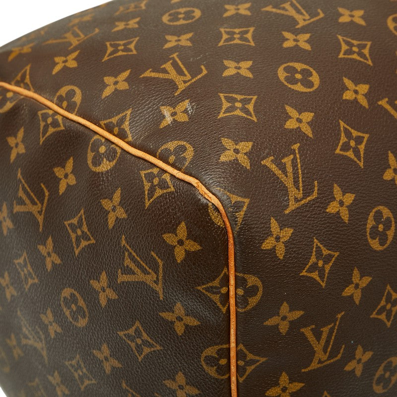 ルイ ヴィトン モノグラム キーポル55 ボストンバッグ トラベルバッグ M41424 ブラウン PVC レザー レディース LOUIS VUITTON 【中古】