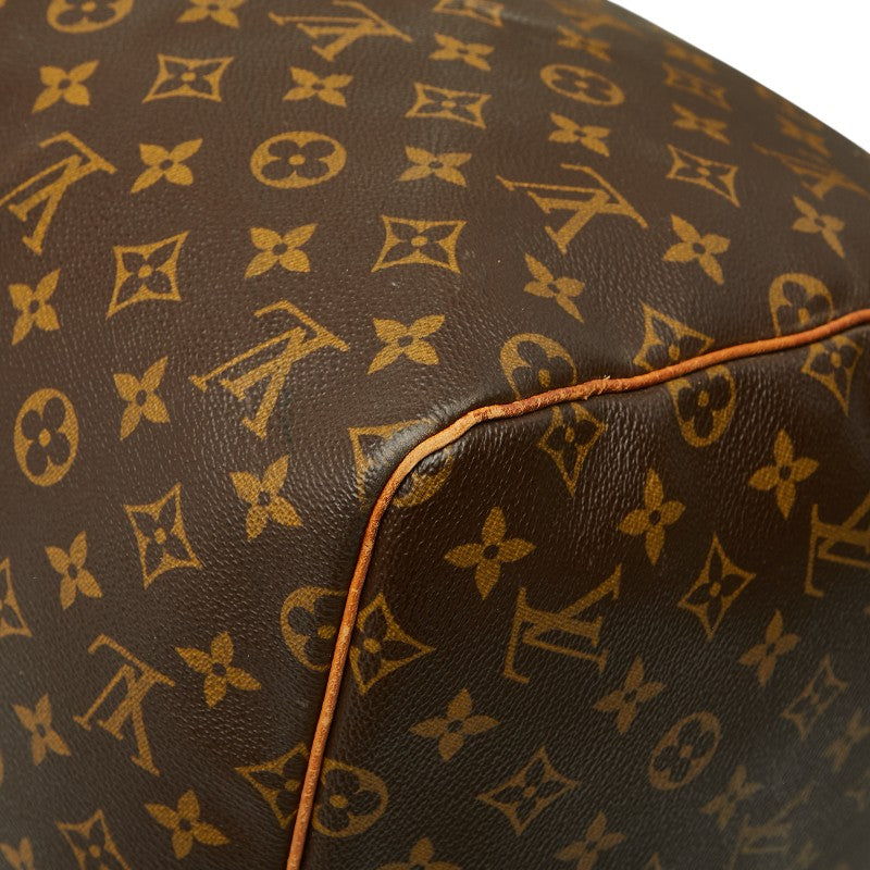 ルイ ヴィトン モノグラム キーポル55 ボストンバッグ トラベルバッグ M41424 ブラウン PVC レザー レディース LOUIS VUITTON 【中古】