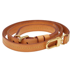 ルイ ヴィトン ショルダーストラップ ブラウン ゴールド レザー メッキ レディース LOUIS VUITTON 【中古】