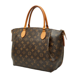 ルイ ヴィトン モノグラム テュレンMM ハンドバッグ M48814 ブラウン PVC レザー レディース LOUIS VUITTON 【中古】