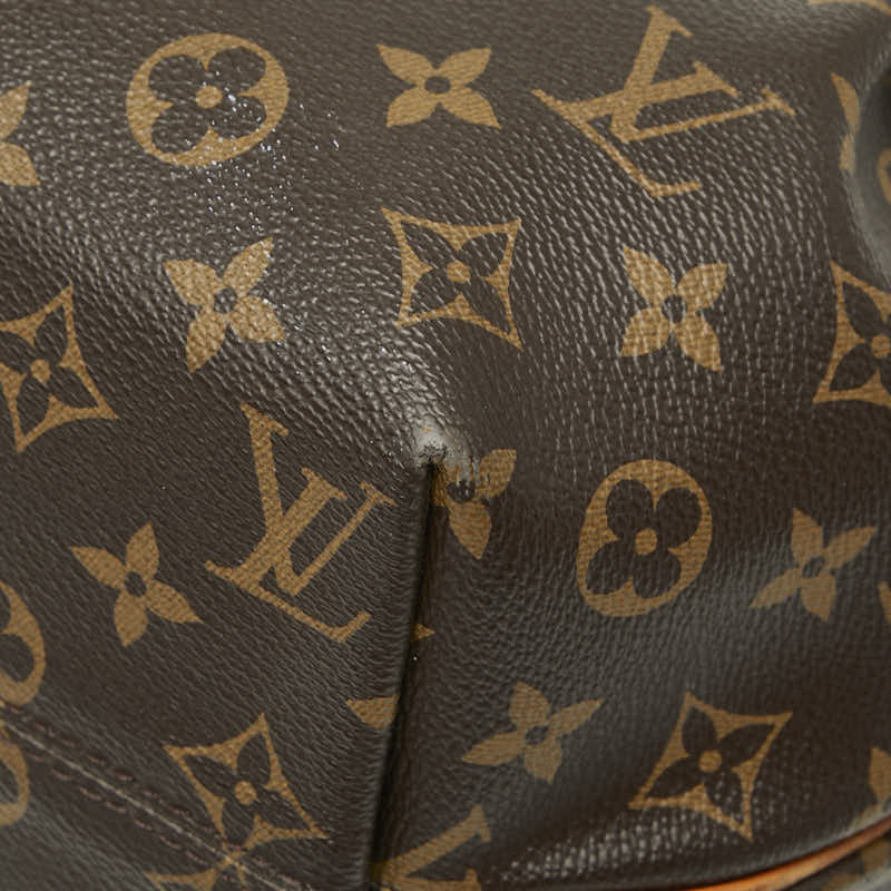 ルイ ヴィトン モノグラム テュレンMM ハンドバッグ M48814 ブラウン PVC レザー レディース LOUIS VUITTON 【中古】