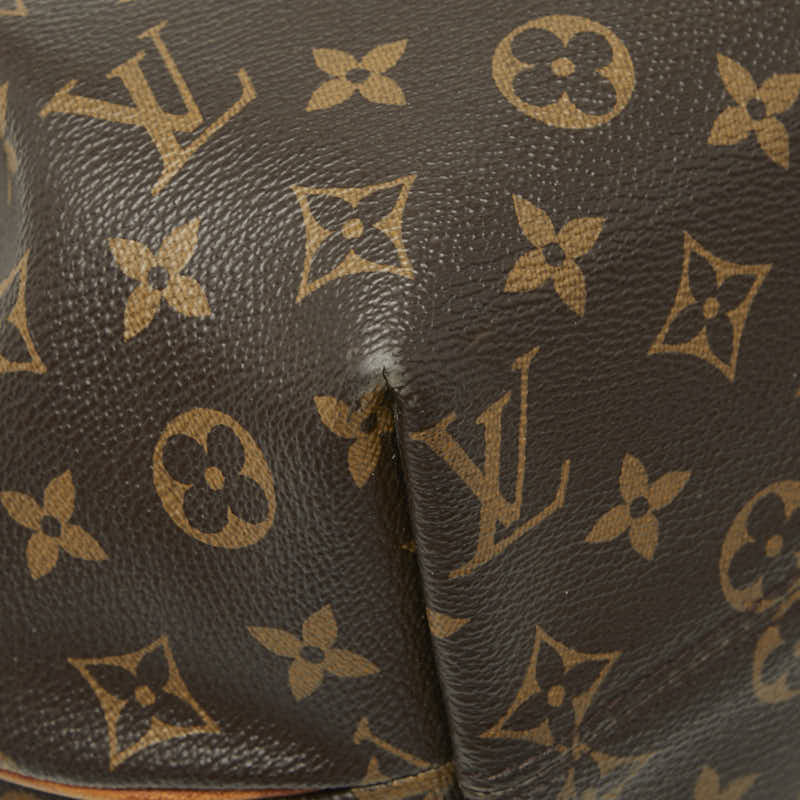 ルイ ヴィトン モノグラム テュレンMM ハンドバッグ M48814 ブラウン PVC レザー レディース LOUIS VUITTON 【中古】