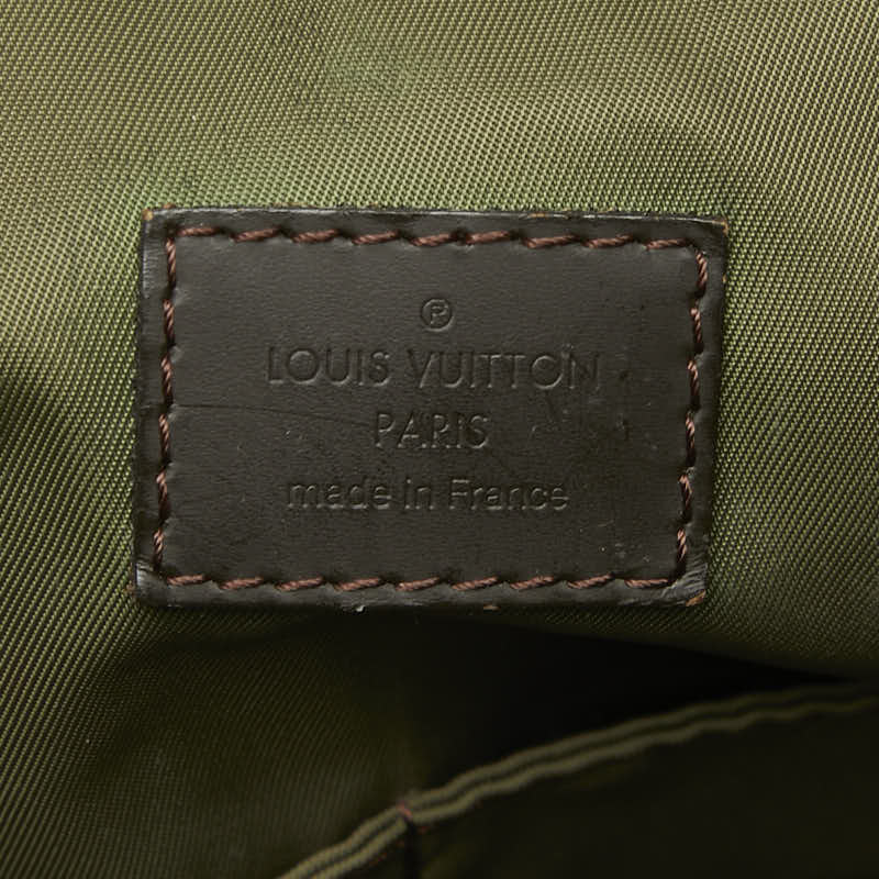ルイ ヴィトン ダミエ ジェアン アルバトロス ボストンバッグ M93601 ノワール ブラック キャンバス レザー メンズ LOUIS VUITTON 【中古】