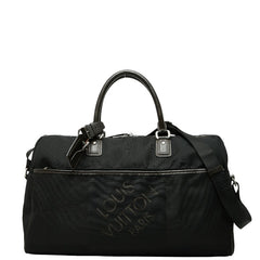 ルイ ヴィトン ダミエ ジェアン アルバトロス ボストンバッグ M93601 ノワール ブラック キャンバス レザー メンズ LOUIS VUITTON 【中古】