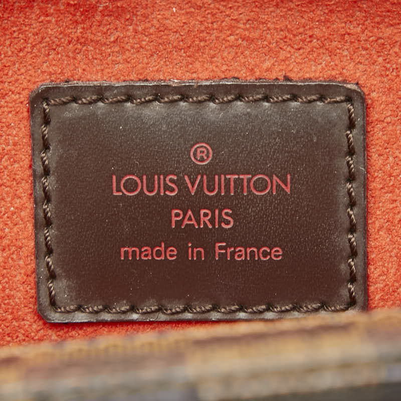 ルイ ヴィトン ダミエ パリオリPM ハンドバッグ トートバッグ N51123 ブラウン PVC レザー レディース LOUIS VUITTON 【中古】