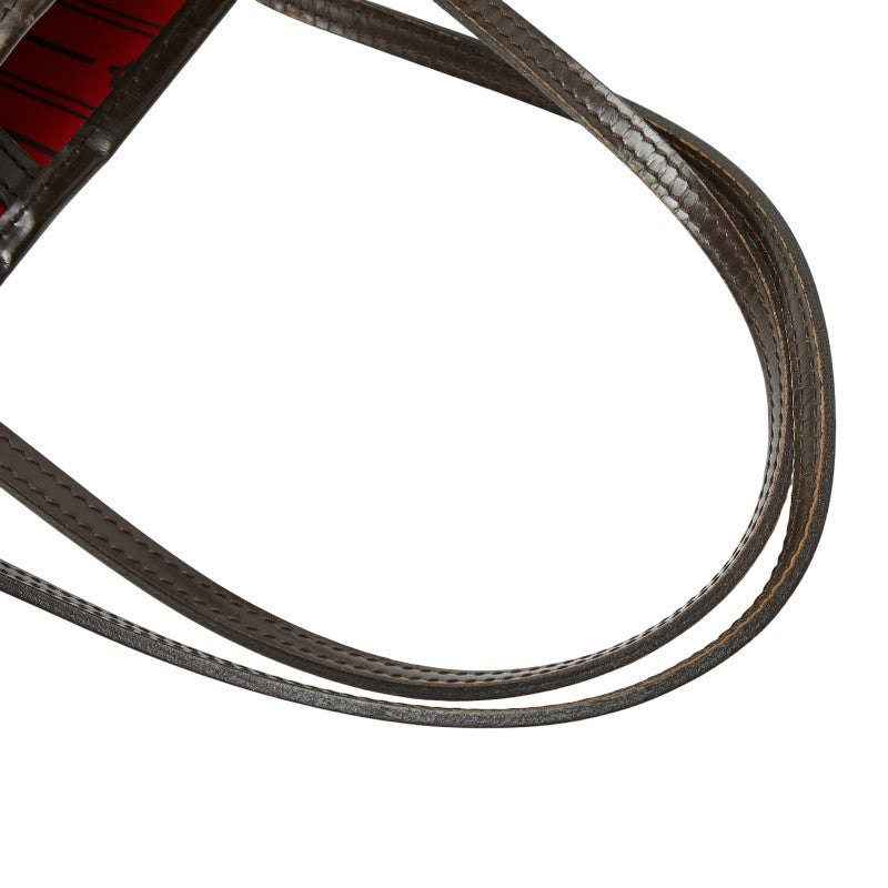 ルイ ヴィトン ダミエ ネヴァーフルGM トートバッグ N51106 ブラウン PVC レザー レディース LOUIS VUITTON 【中古】