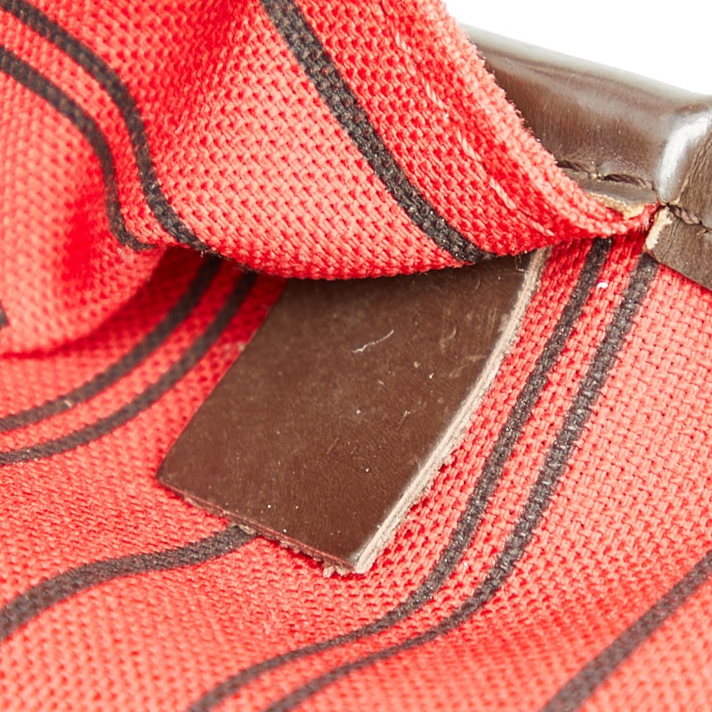 ルイ ヴィトン ダミエ ネヴァーフルGM トートバッグ N51106 ブラウン PVC レザー レディース LOUIS VUITTON 【中古】