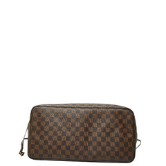 ルイ ヴィトン ダミエ ネヴァーフルGM トートバッグ N51106 ブラウン PVC レザー レディース LOUIS VUITTON 【中古】