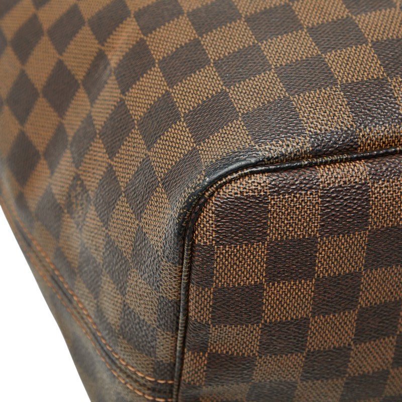 ルイ ヴィトン ダミエ ネヴァーフルGM トートバッグ N51106 ブラウン PVC レザー レディース LOUIS VUITTON 【中古】