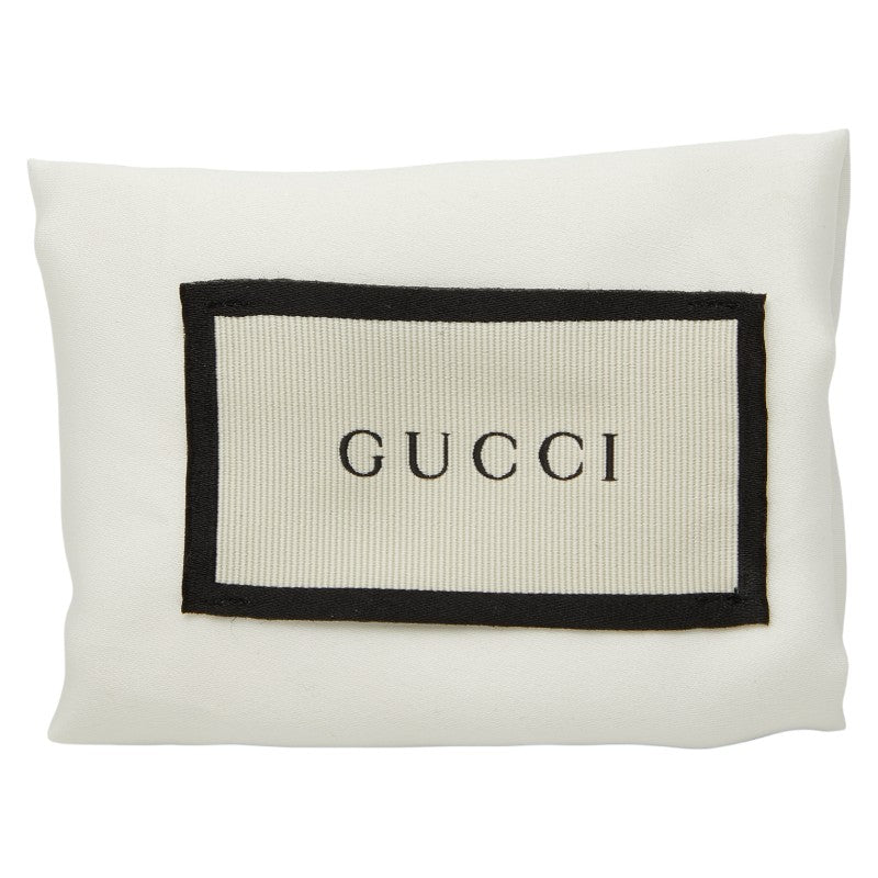 グッチ ダブルG ベルト 80.32 453260 ブラック ゴールド レザー フェイクパール メンズ GUCCI 【中古】