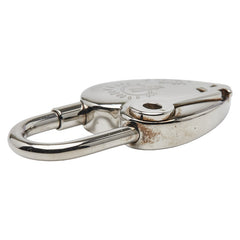 エルメス ファンタジー ハート キー モチーフ カデナ チャーム シルバー メタル レディース HERMES 【中古】