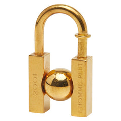 エルメス Hカデナ 2001年限定 未知なる地球の美を求めて カデナ ゴールド メッキ レディース HERMES 【中古】