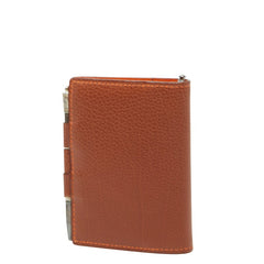 エルメス アジェンダPM 手帳カバー ブラウン オレンジ ヴァッシュリエジェ レディース HERMES 【中古】