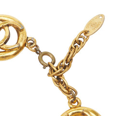 シャネル ココマーク ブレスレット ゴールド メッキ レディース CHANEL 【中古】