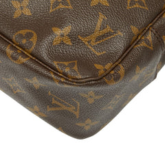 ルイ ヴィトン モノグラム トゥルーストワレット 28 セカンドバッグ クラッチバッグ M47522 ブラウン PVC レディース LOUIS VUITTON 【中古】