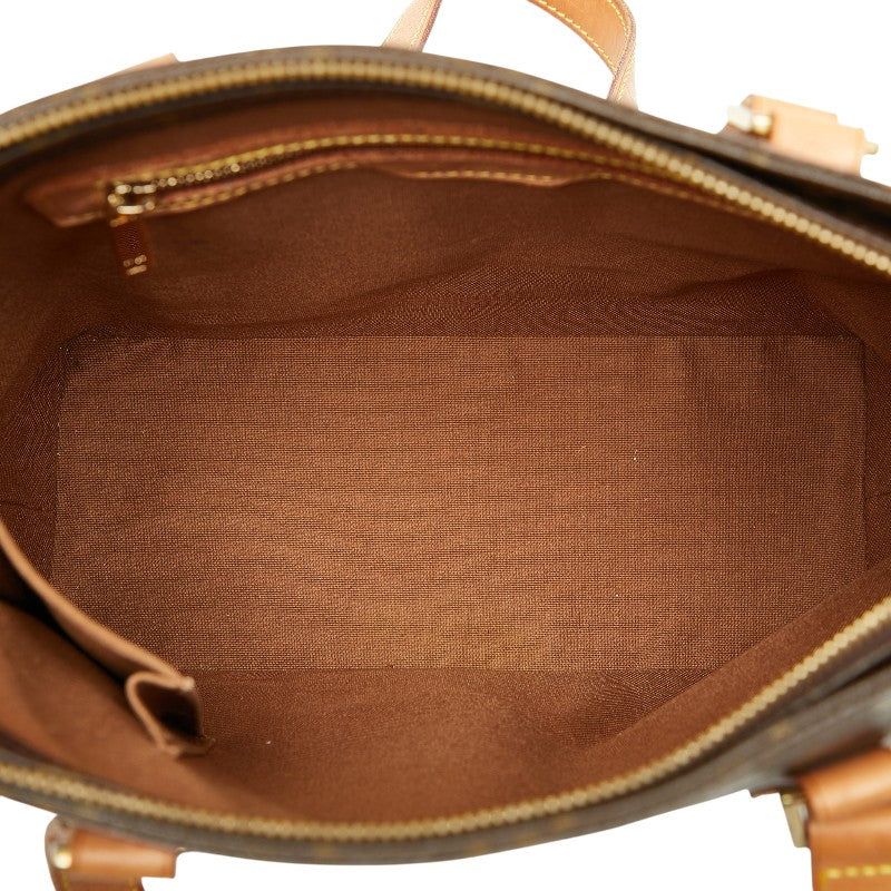 ルイ ヴィトン モノグラム カバピアノ ハンドバッグ トートバッグ M51148 ブラウン PVC レザー レディース LOUIS VUITTON 【中古】