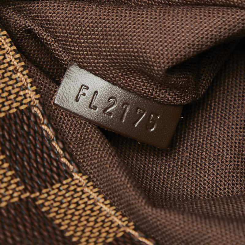 ルイ ヴィトン ダミエ ディストリクトPM ショルダーバッグ メッセンジャーバッグ N41213 ブラウン PVC レザー レディース LOUIS VUITTON 【中古】