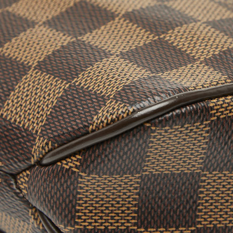 ルイ ヴィトン ダミエ ディストリクトPM ショルダーバッグ メッセンジャーバッグ N41213 ブラウン PVC レザー レディース LOUIS VUITTON 【中古】