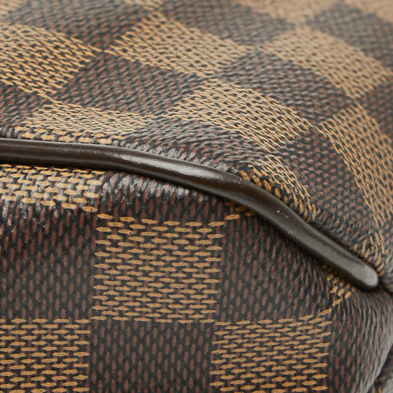 ルイ ヴィトン ダミエ ディストリクトPM ショルダーバッグ メッセンジャーバッグ N41213 ブラウン PVC レザー レディース LOUIS VUITTON 【中古】
