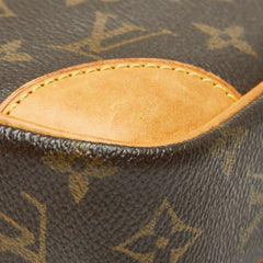 ルイ ヴィトン モノグラム ダヌーブ ショルダーバッグ M45266 ブラウン PVC レザー レディース LOUIS VUITTON 【中古】