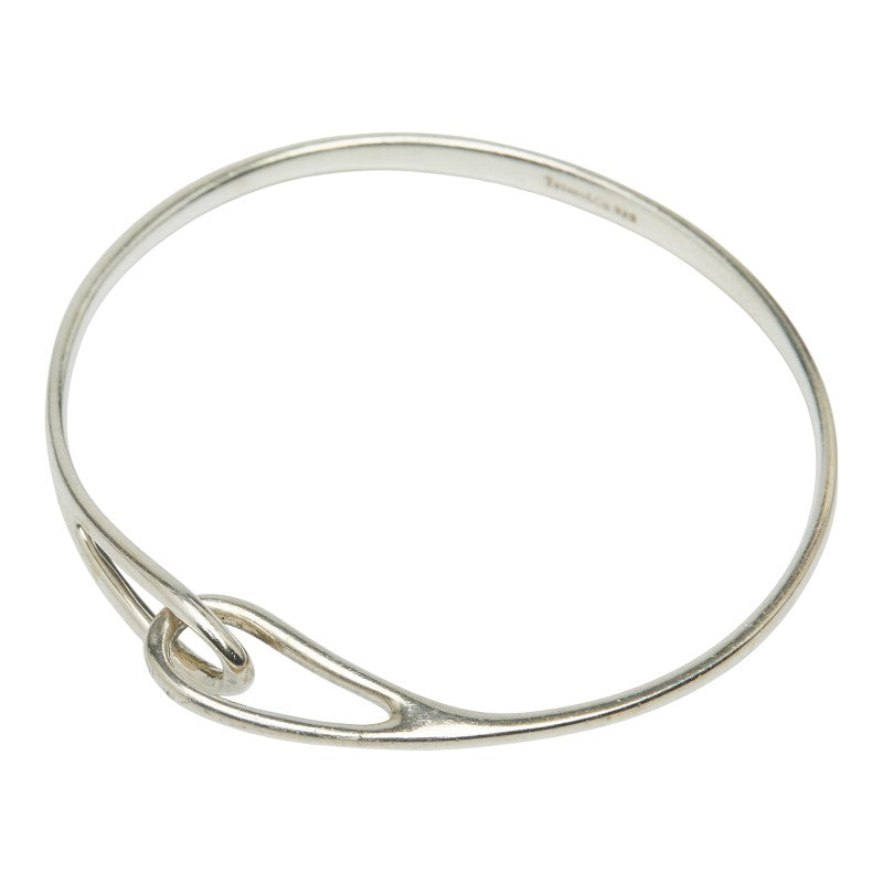 ティファニー ダブルループ バングル SV925 シルバー レディース TIFFANY&Co. 【中古】