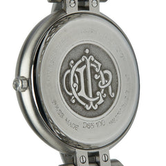 ディオール バギラ 腕時計 D65-100 クオーツ ホワイト文字盤 ステンレススチール レディース Dior 【中古】