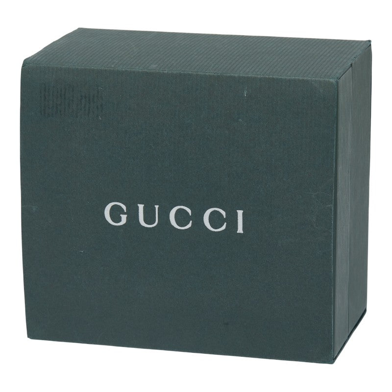 グッチ 腕時計 バングルウォッチ 1500L クオーツ ブラック文字盤 ステンレススチール レディース GUCCI 【中古】