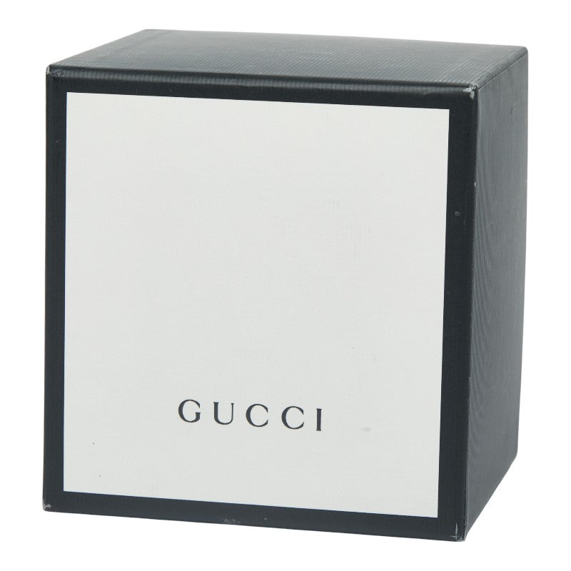 グッチ 1Pダイヤ 腕時計 バングルウォッチ 1500L クオーツ シルバー文字盤 ステンレススチール レディース GUCCI 【中古】