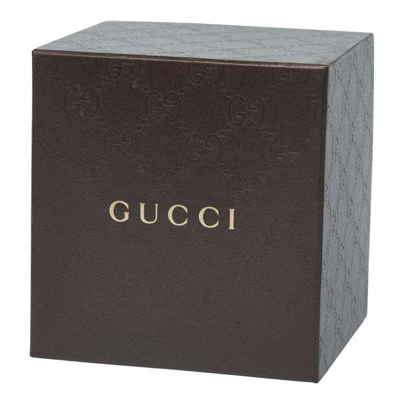 グッチ Gバルーン 腕時計 バングルウォッチ 134.5 クオーツ ブラウン文字盤 ステンレススチール レディース GUCCI 【中古】