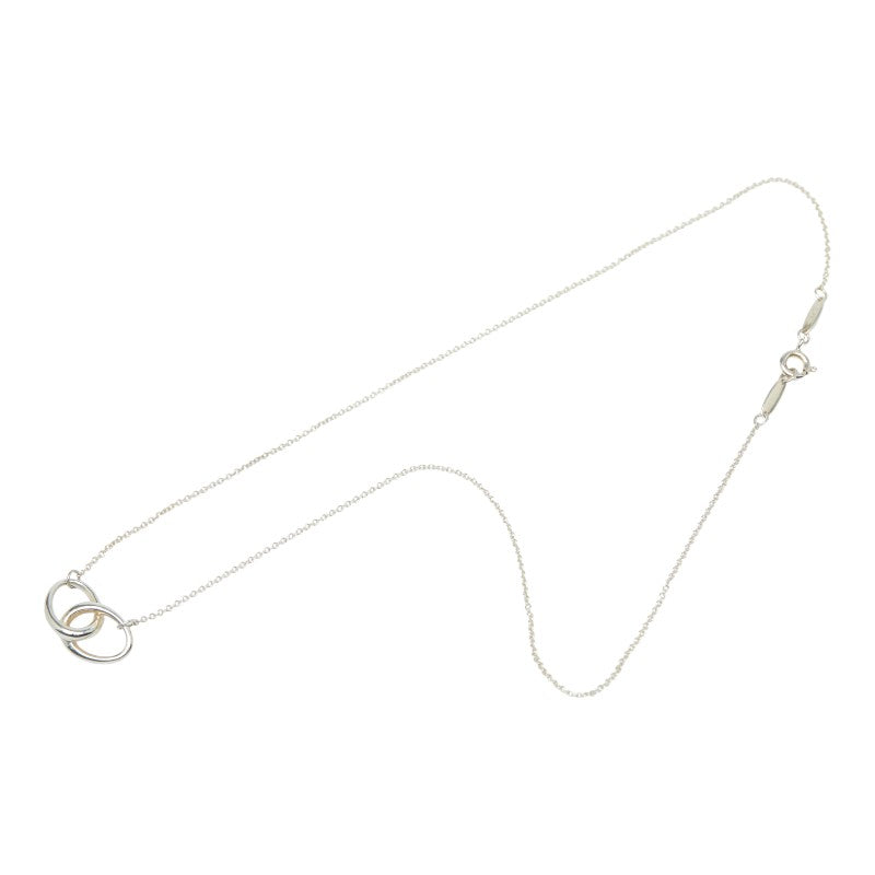 ティファニー ダブルループ ネックレス SV925 シルバー レディース TIFFANY&Co. 【中古】