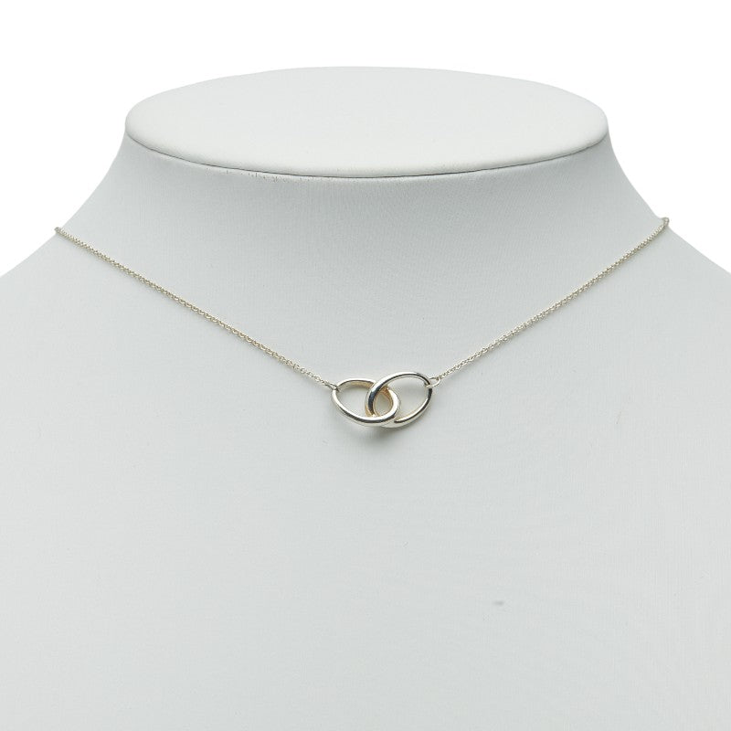 ティファニー ダブルループ ネックレス SV925 シルバー レディース TIFFANY&Co. 【中古】