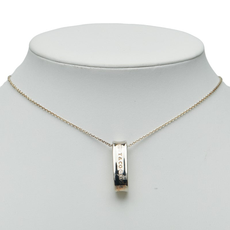 ティファニー 1837 オーバルループ ネックレス SV925 シルバー レディース TIFFANY&Co. 【中古】