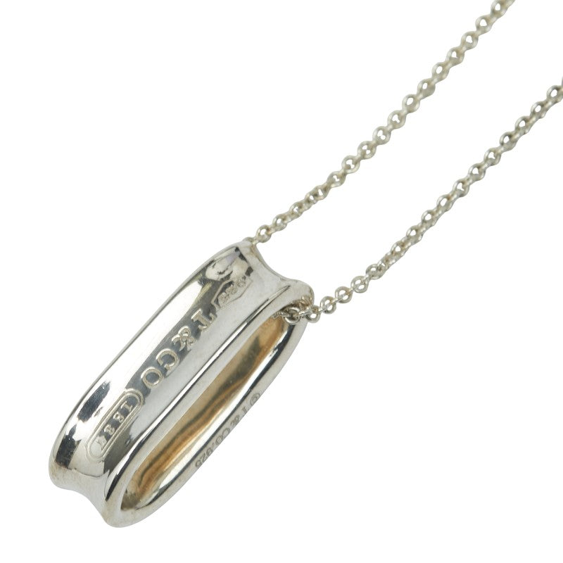 ティファニー 1837 オーバルループ ネックレス SV925 シルバー レディース TIFFANY&Co. 【中古】