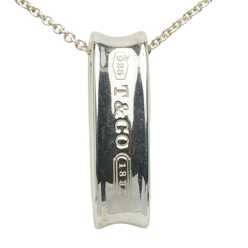 ティファニー 1837 オーバルループ ネックレス SV925 シルバー レディース TIFFANY&Co. 【中古】