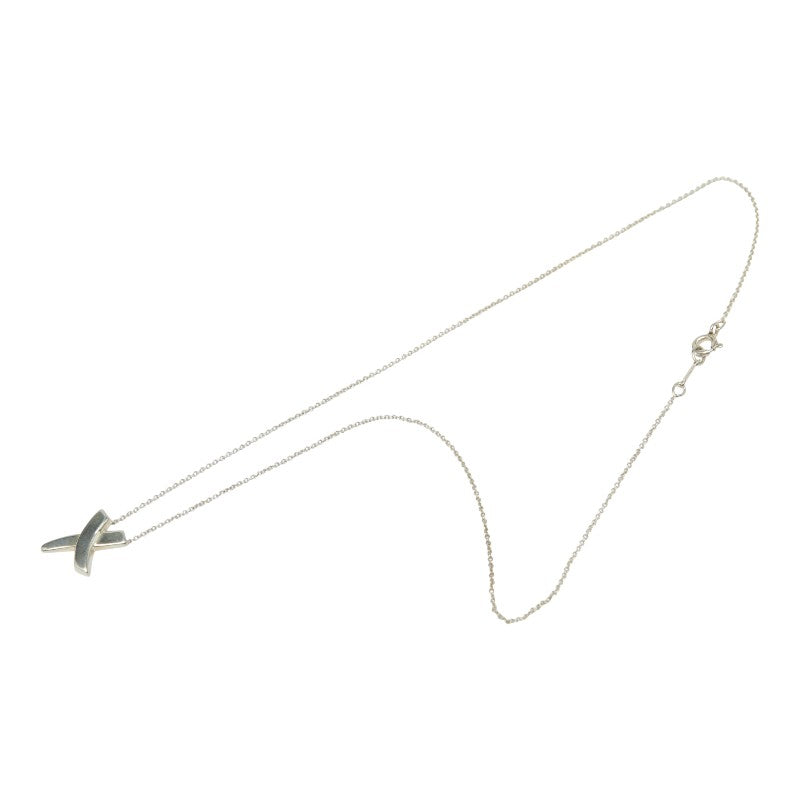 ティファニー キス ネックレス SV925 シルバー レディース TIFFANY&Co. 【中古】