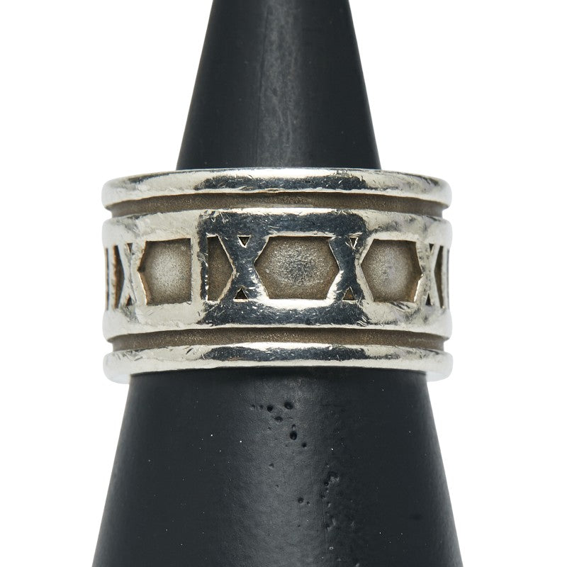 ティファニー アトラス リング 指輪 SV925 シルバー レディース TIFFANY&Co. 【中古】