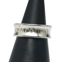 ティファニー 1837 ナロー リング 指輪 SV925 シルバー レディース TIFFANY&Co. 【中古】