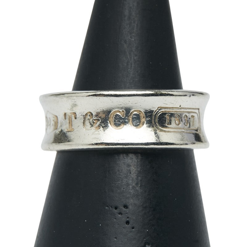 ティファニー 1837 ナロー リング 指輪 SV925 シルバー レディース TIFFANY&Co. 【中古】