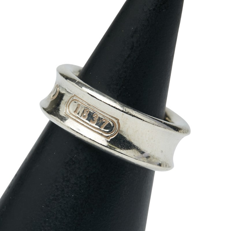 ティファニー 1837 ナロー リング 指輪 SV925 シルバー レディース TIFFANY&Co. 【中古】