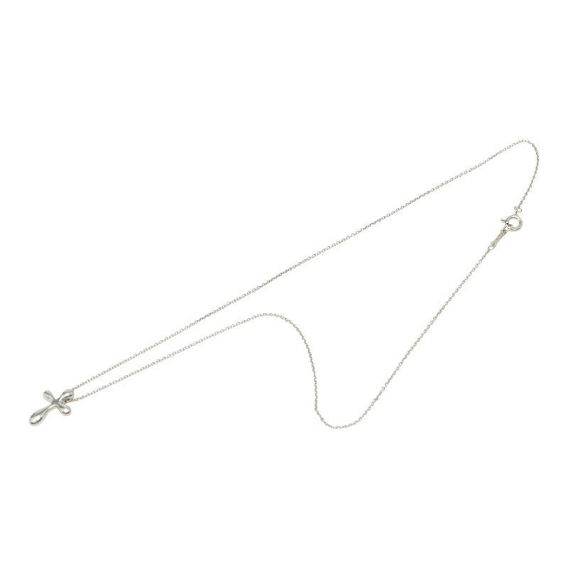 ティファニー クロス ネックレス SV925 シルバー レディース TIFFANY&Co. 【中古】