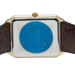 ラドー 腕時計 クオーツ ゴールド文字盤 ステンレススチール レザー レディース RADO 【中古】