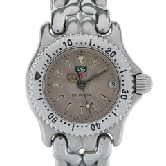 タグホイヤー セル 腕時計 S99.008M クオーツ グレー文字盤 ステンレススチール レディース TAG HEUER 【中古】