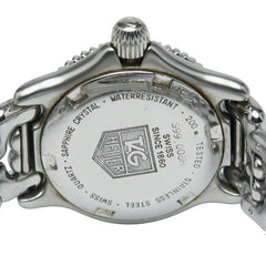 タグホイヤー セル 腕時計 S99.008M クオーツ グレー文字盤 ステンレススチール レディース TAG HEUER 【中古】